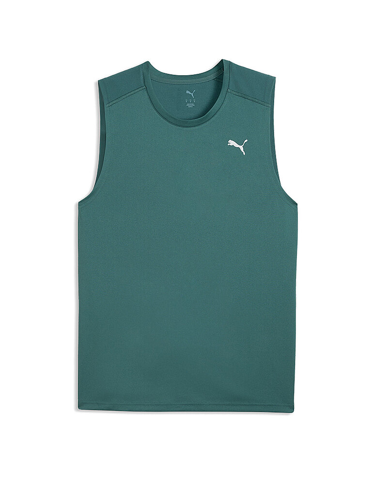 PUMA Herren Fitnesstank PWRTRAIN dunkelgrün | S