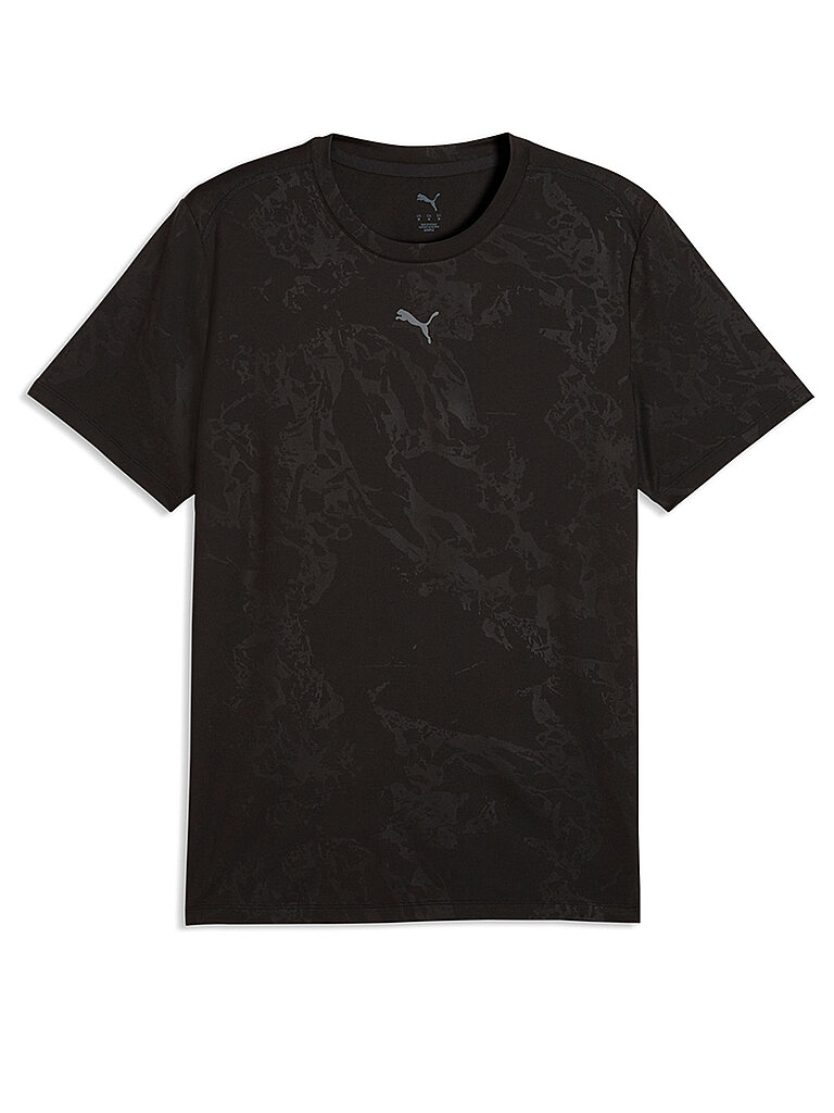 PUMA Herren Fitnessshirt Cloudspun Embossed schwarz | M