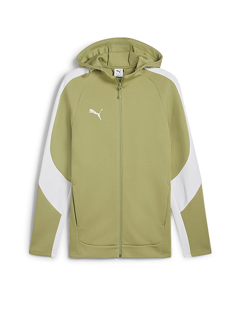 PUMA Herren Kapuzenjacke Teamevostripe olive | S