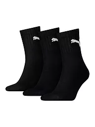 PUMA | 3er Pkg. Socken Regular Cut | schwarz