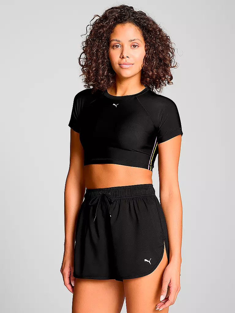 PUMA | Damen Badeshort Woven | schwarz