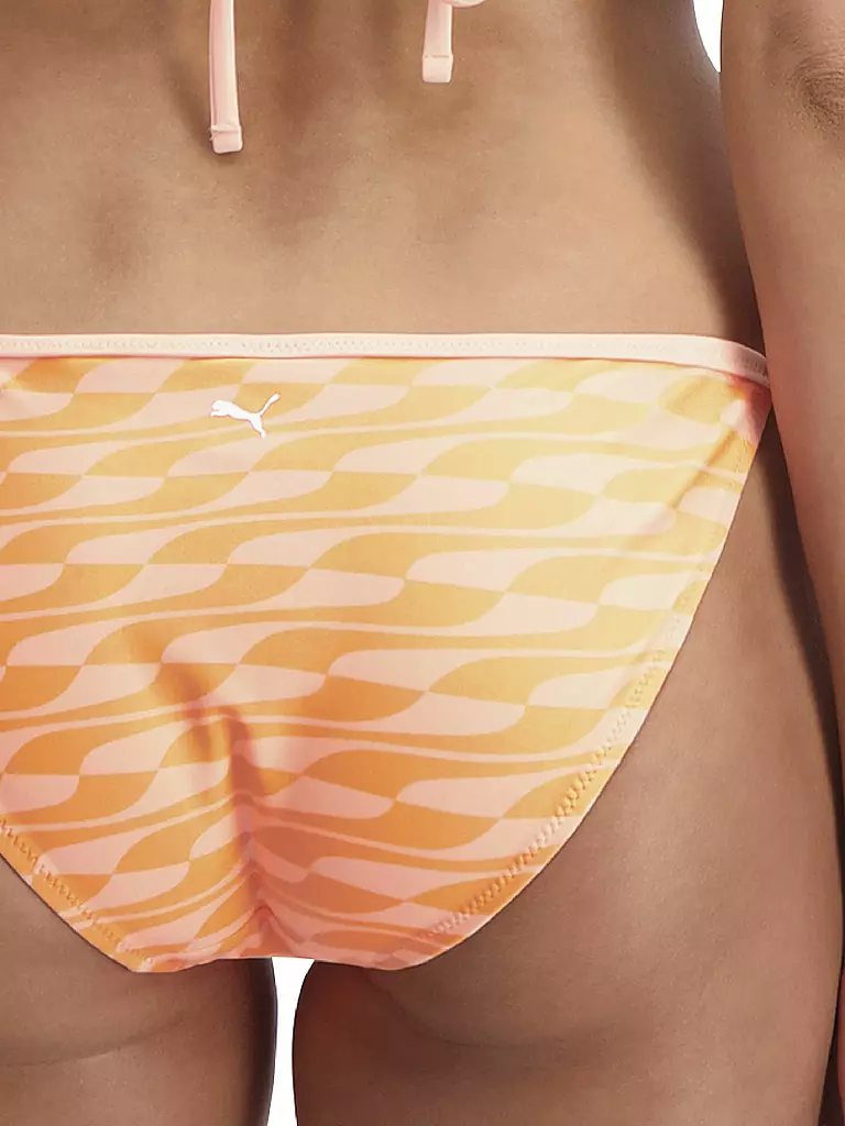 PUMA | Damen Bikinihose Formstrip mit seitlichem Band | orange