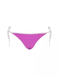 PUMA | Damen Bikinihose mit seitlicher Schnürung | lila