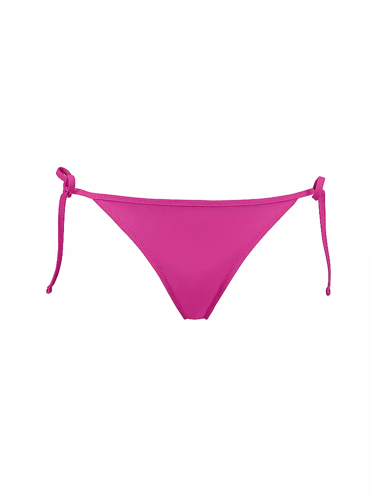PUMA | Damen Bikinihose mit seitlicher Schnürung | pink