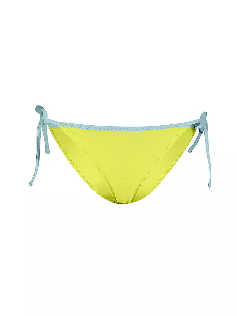 PUMA | Damen Bikinihose mit seitlicher Schnürung | gelb