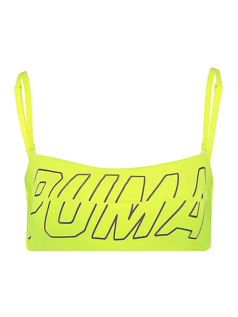 PUMA | Damen Bikinioberteil Bandeau | gelb