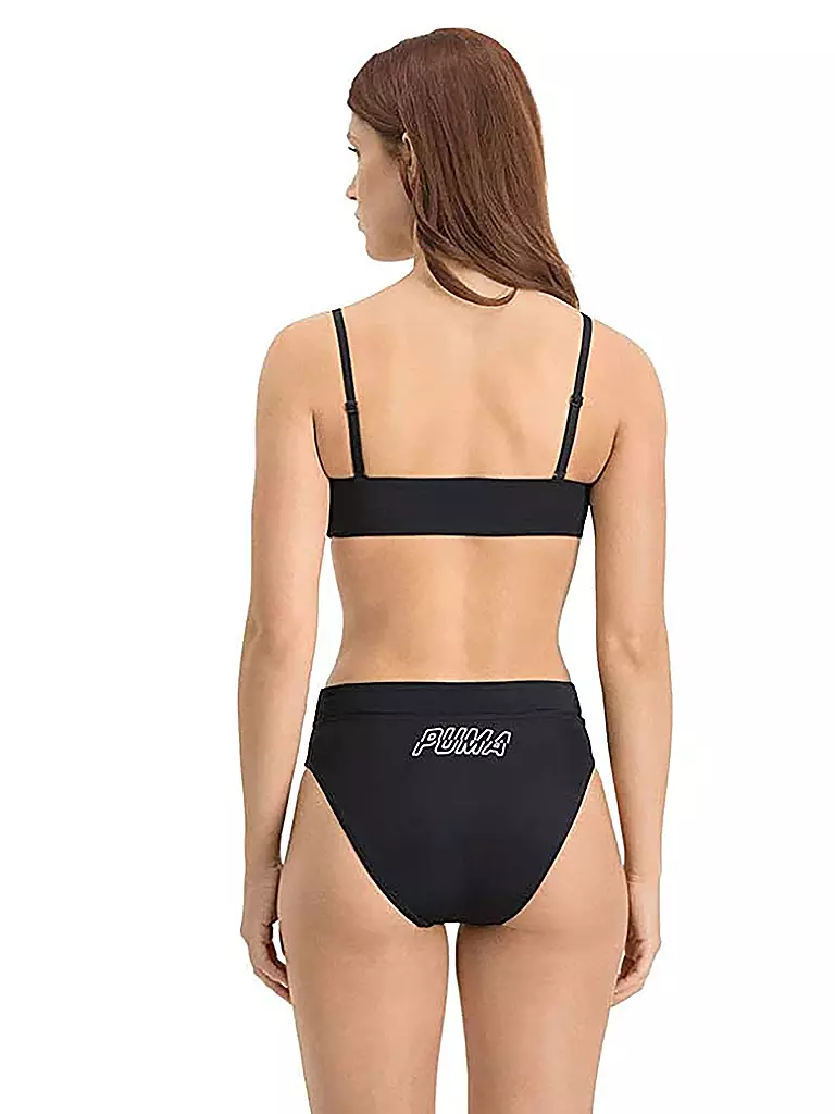 PUMA | Damen Bikinioberteil Bandeau | schwarz