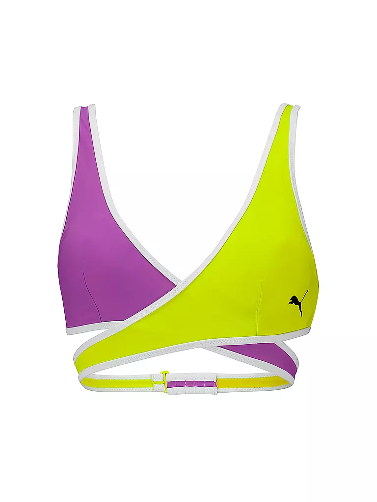 PUMA | Damen Bikinioberteil Contour Plunge | lila