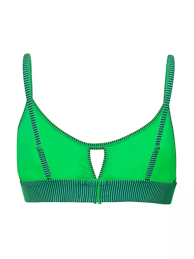 PUMA | Damen Bikinioberteil Peak-a-Boo | grün