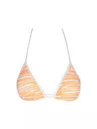 PUMA | Damen Bikinioberteil Printed Triangle | orange