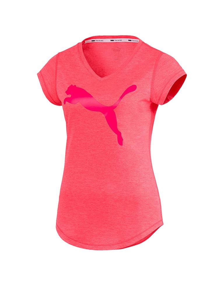 PUMA | Damen Fitness-Shirt Heather Cat | pink