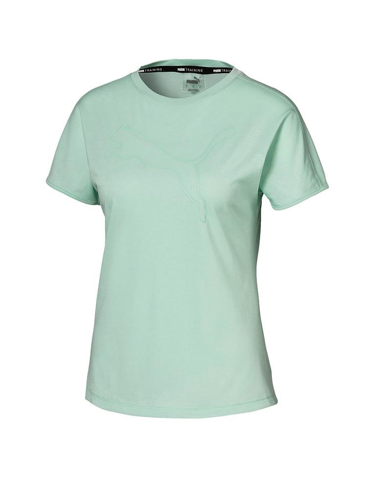 PUMA | Damen Fitness-Shirt Logo | grün