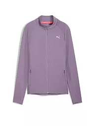 PUMA | Damen Fitnessjacke Run for her Ribbed | lila
