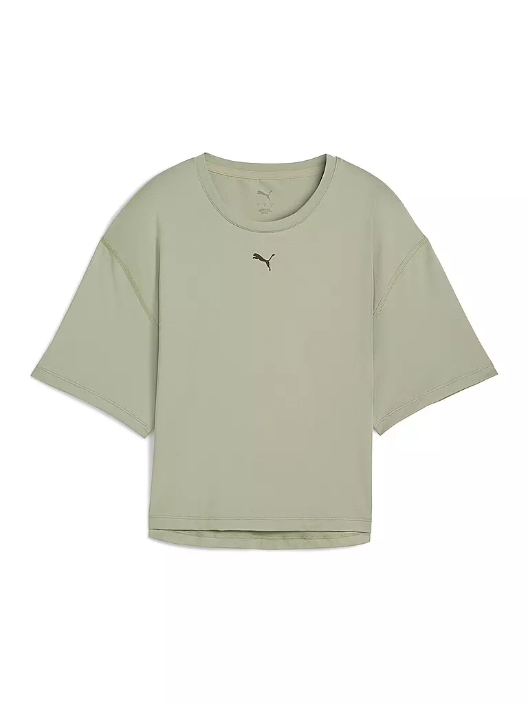 PUMA | Damen Fitnessshirt Cloudspun | hellgrün
