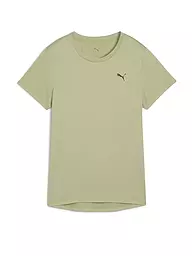 PUMA | Damen Fitnessshirt Essential Crew | hellgrün