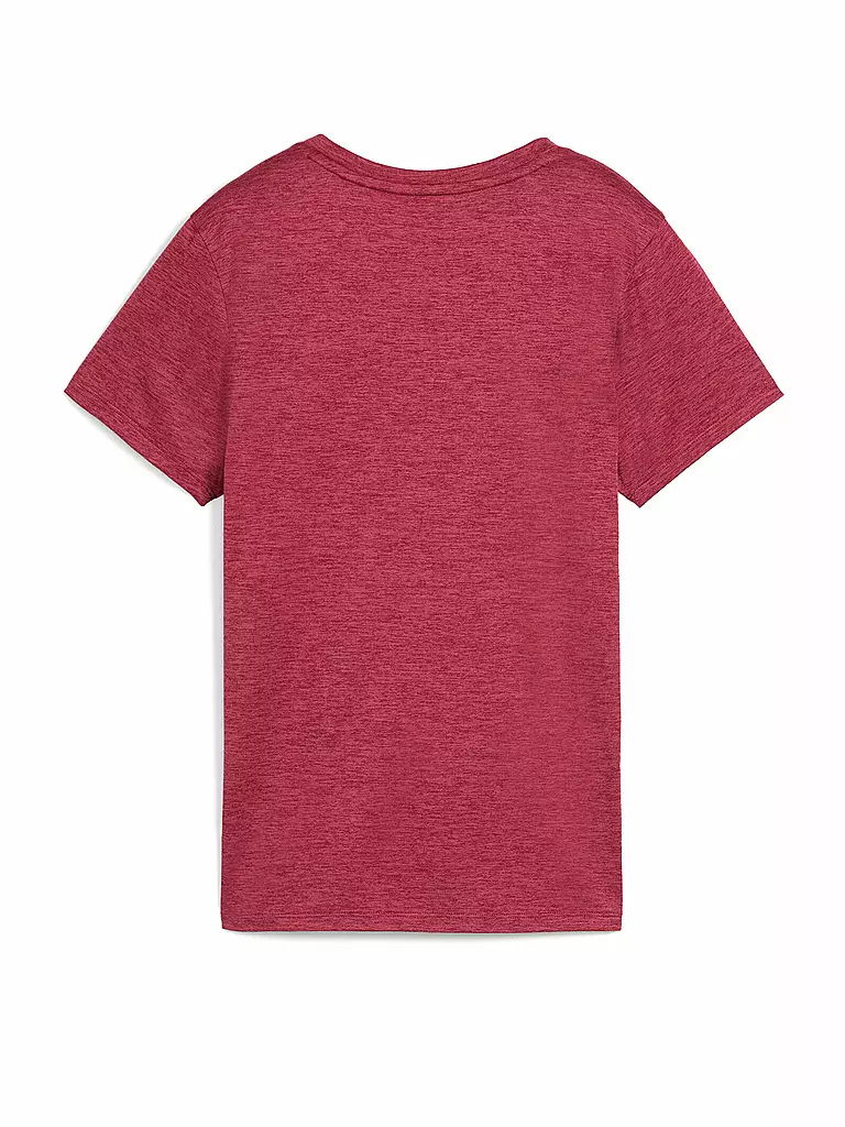 PUMA | Damen Fitnessshirt Essential Heather Logo | schwarz