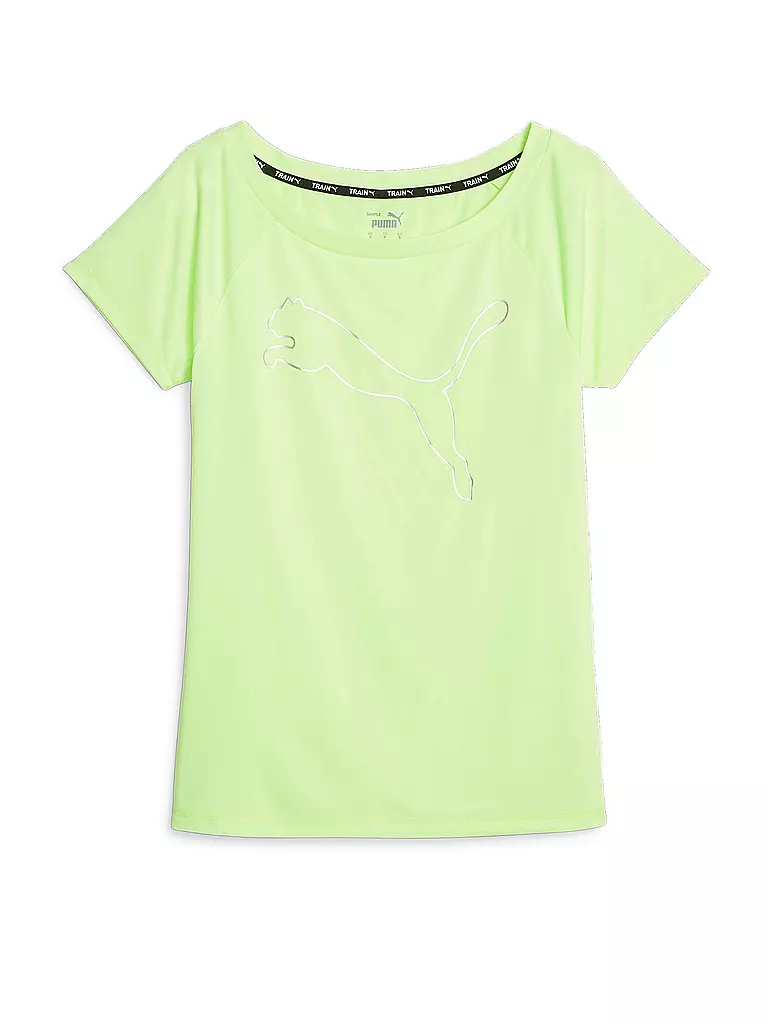 PUMA | Damen Fitnessshirt Favourite Jersey Cat | grün