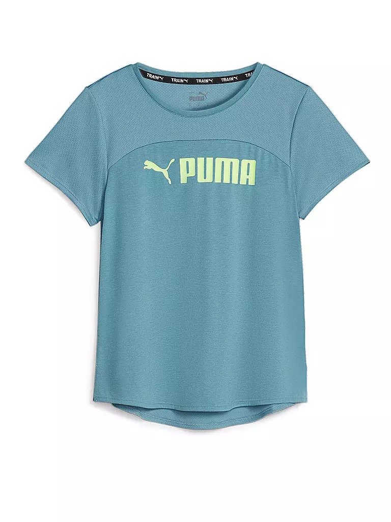 PUMA | Damen Fitnessshirt Fit Logo Ultrabreathe | hellblau