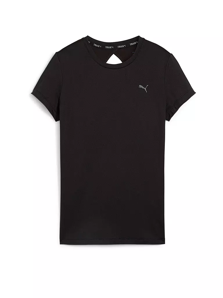 PUMA | Damen Fitnessshirt Studio Sheer Fashion | schwarz