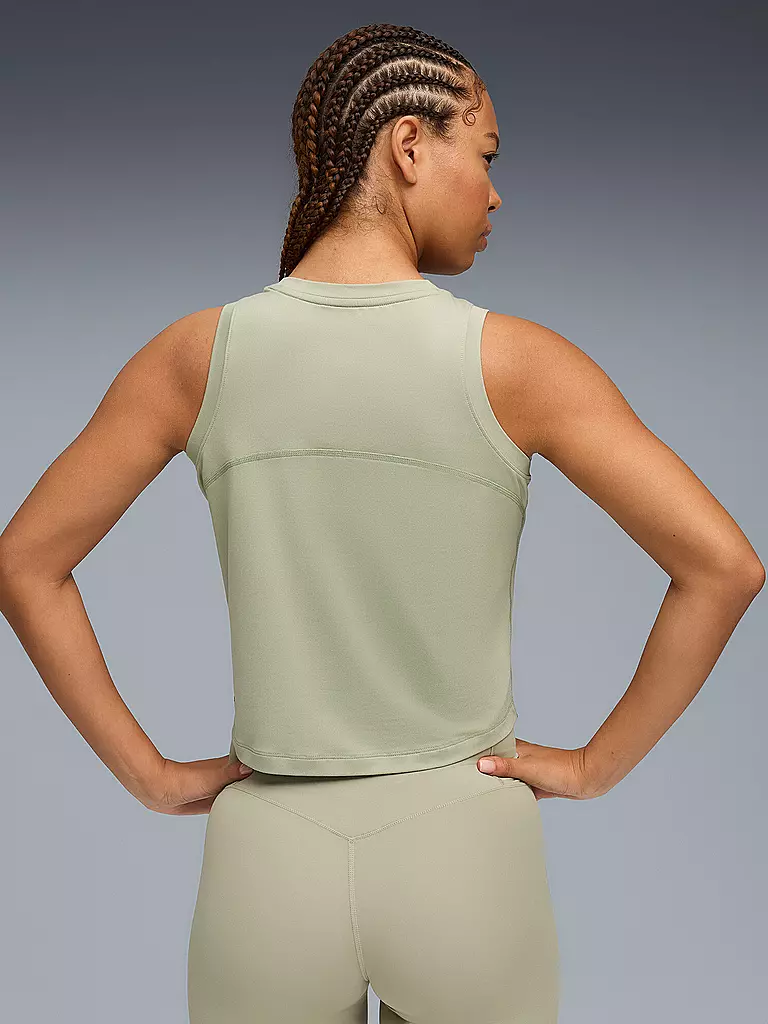 PUMA | Damen Fitnesstank CLOUDSPUN | hellgrün