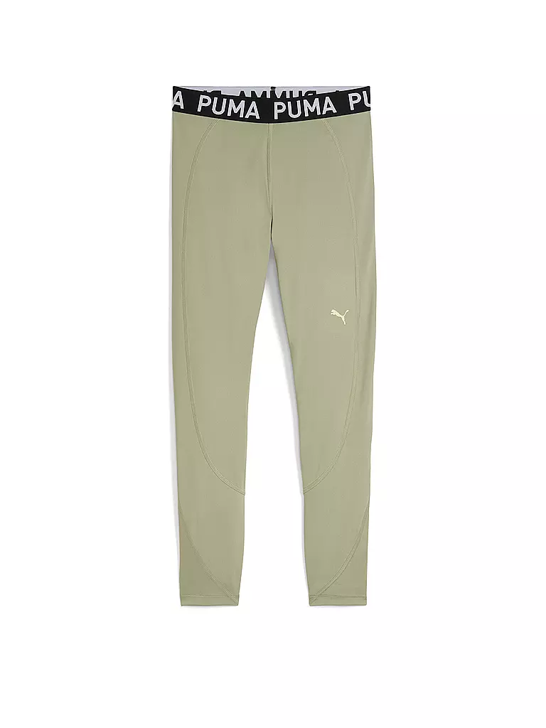 PUMA | Damen Fitnesstank Strong Logo | hellgrün