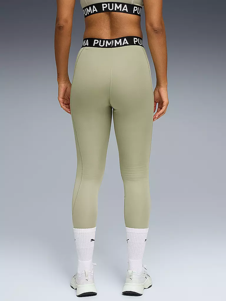 PUMA | Damen Fitnesstank Strong Logo | hellgrün
