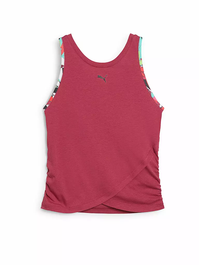 PUMA | Damen Fitnesstank Tropical | rot