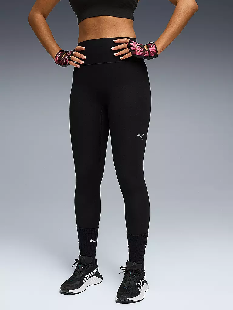 PUMA | Damen Fitnesstight SHAPELUXE 7/8 | schwarz