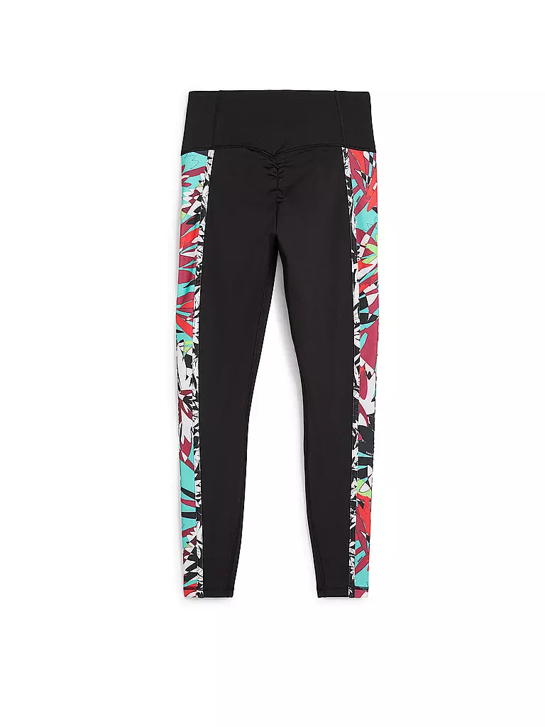 PUMA | Damen Fitnesstight Tropical 7/8 | schwarz