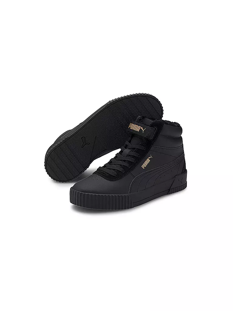PUMA | Damen Freizeitschuhe Carina Mid Winterised | schwarz