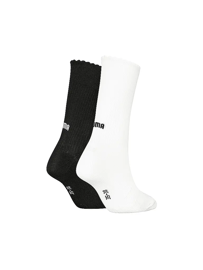 PUMA | Damen Freizeitsocken Scallop Edge 2er Pack | 