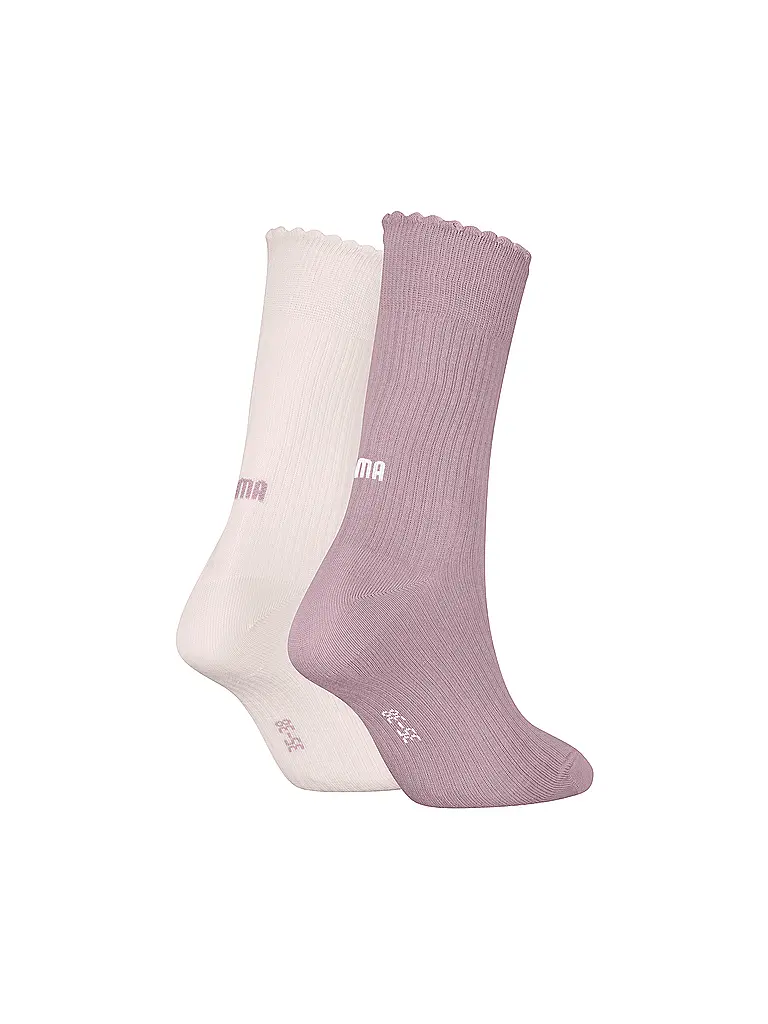 PUMA | Damen Freizeitsocken Scallop Edge 2er Pack | 