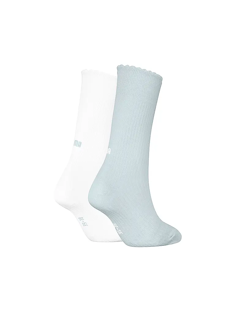 PUMA | Damen Freizeitsocken Scallop Edge 2er Pack | 