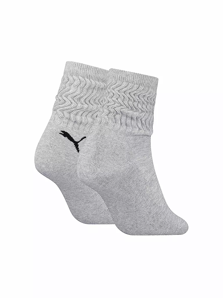 PUMA | Damen Freizeitsocken Slough 2er Pkg. | grau