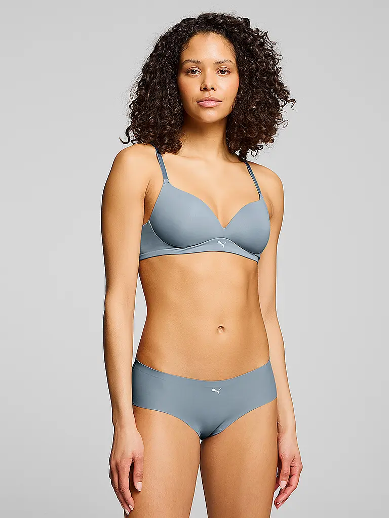 PUMA | Damen Hipster Seamless Microfaser 2er Pkg. | hellblau