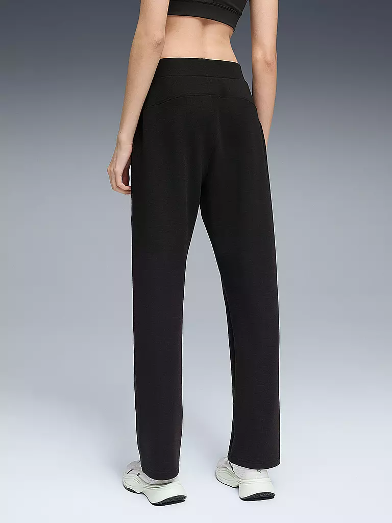 PUMA | Damen Jogginghose Cloudspun Wide | schwarz