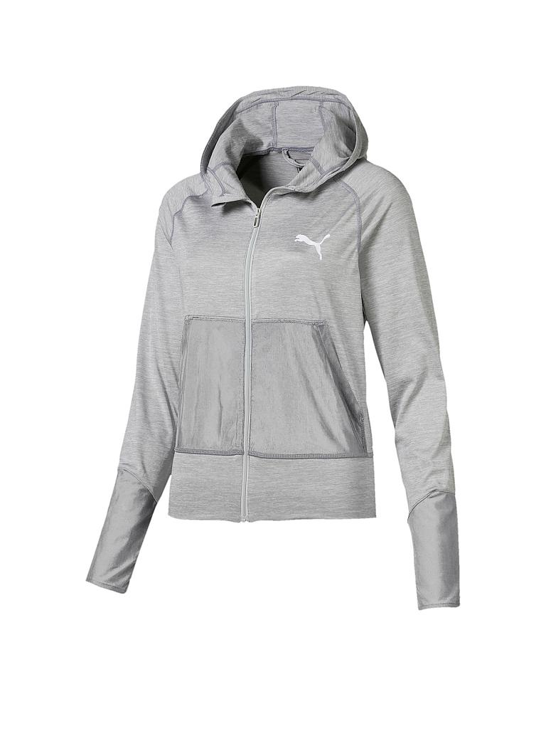 puma sweatjacke damen grau