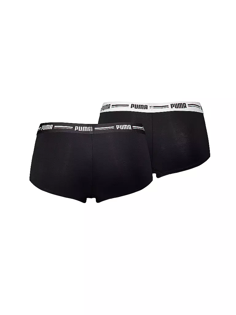 PUMA | Damen Mini Short 2er Pkg. | schwarz