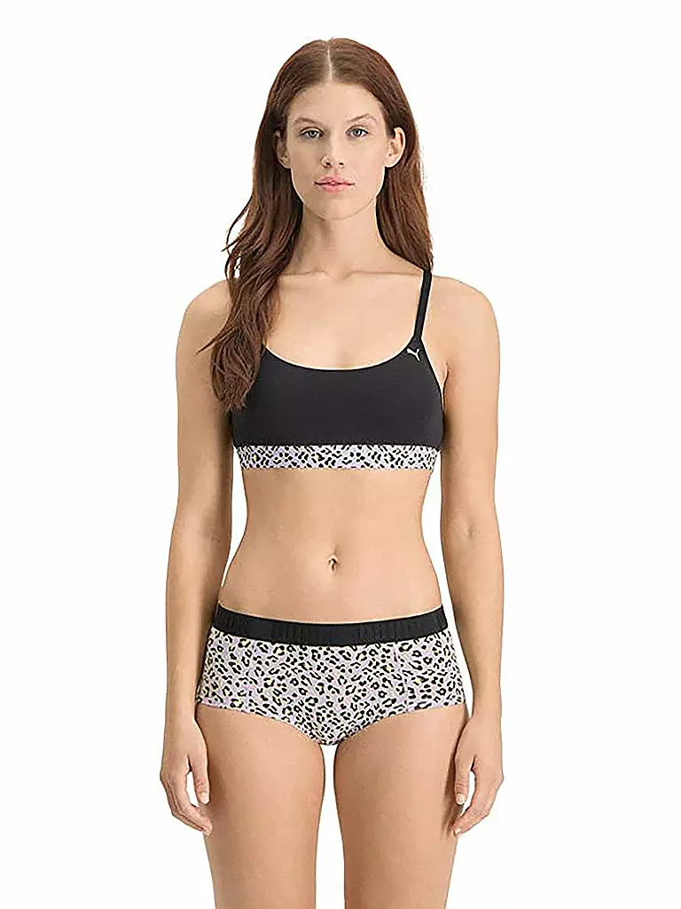 PUMA | Damen Mini Short Leo 2er Pkg. | lila