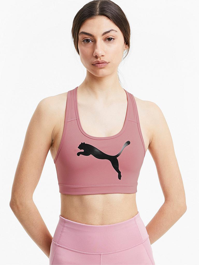 PUMA | Damen Sport-BH 4Keep Logo Mid | rosa