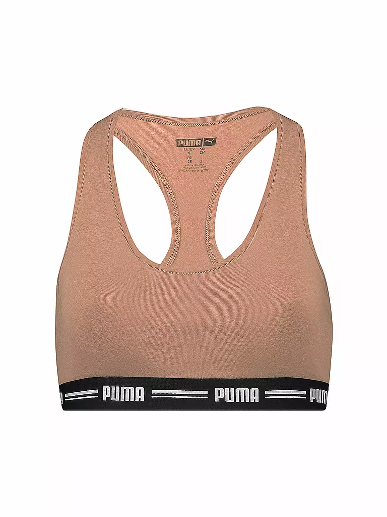 PUMA | Damen Sport-BH Racer Back | braun