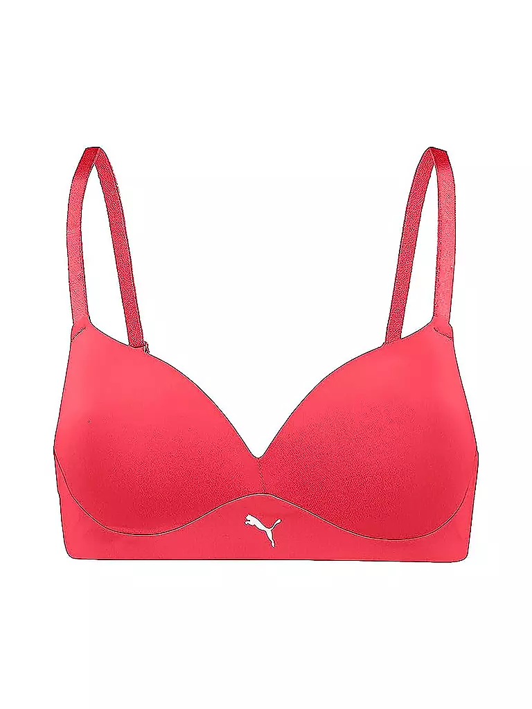 PUMA | Damen Sport-BH Soft Padded | rot