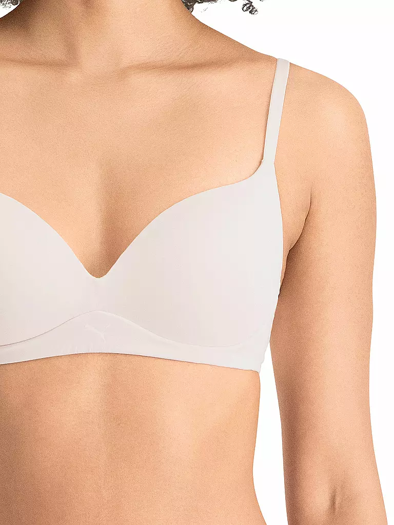 PUMA | Damen Sport-BH Soft Padded | creme