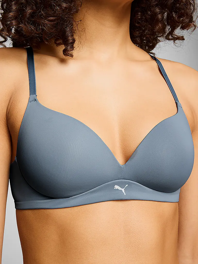 PUMA | Damen Sport-BH Soft Padded | hellblau