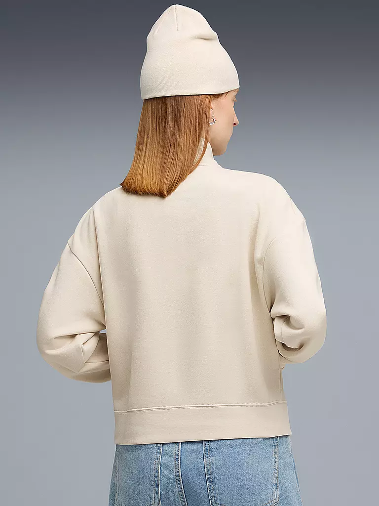 PUMA | Damen Sweater Class Comfort Half-Zip | creme
