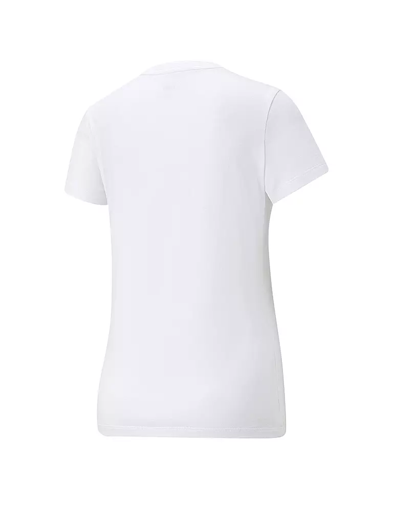 PUMA | Damen T-Shirt Essentials+ Metallic Logo | lila