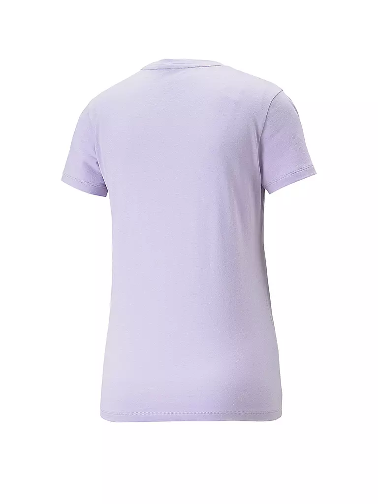 PUMA | Damen T-Shirt Essentials+ Metallic Logo | lila