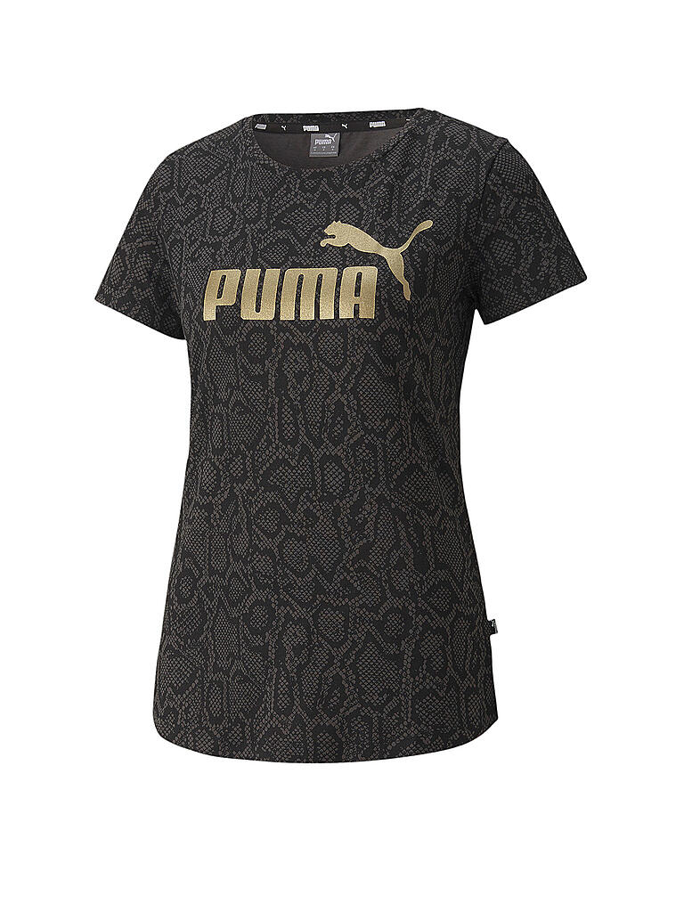 PUMA | Damen T-Shirt Essentials+Printed | schwarz