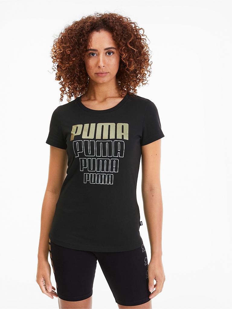 PUMA | Damen T-Shirt Rebel Graphic | schwarz