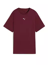 PUMA | Damen T-Shirt Relaxed | dunkelrot